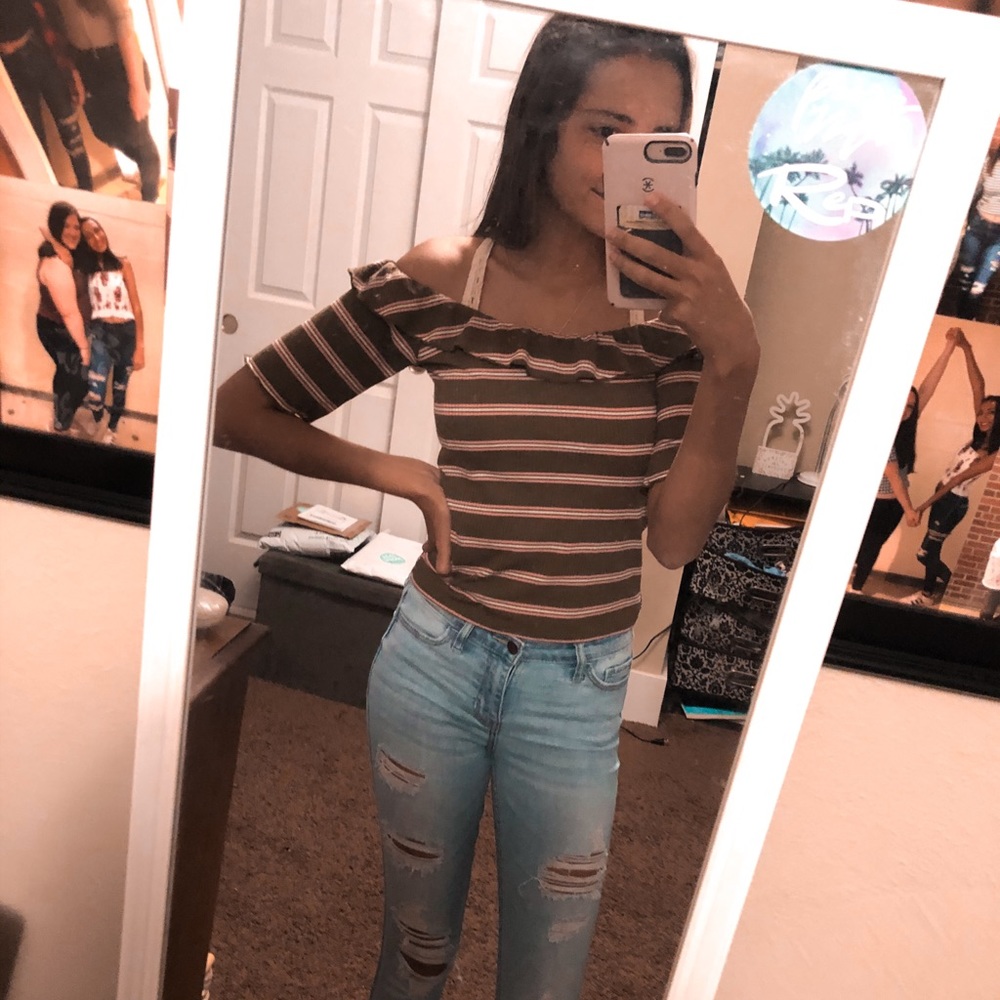 Off the shoulder top